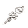 201 Stainless Steel Big Pendants LS-STAS-Z109-07P-2