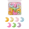 28Pcs 7 Colors Resin Pendants RESI-CJ0001-225-3