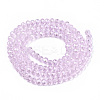 Electroplate Glass Beads Strands EGLA-A044-T2mm-A10-2