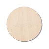 Wooden Carved Cup Mats AJEW-P103-01G-2