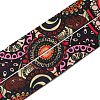 Ethnic Style Double-Sided Polyester Ribbon OCOR-WH0077-42C-1