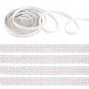 3 Yards Resin Self Adhesive Sewing Trim Hotfix Rhinestone Tape DIY-TA0013-15B-1