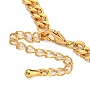 Brass Charm Bracelets for Women BJEW-U008-19G-01-3