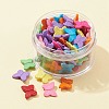 100Pcs Opaque Acrylic Beads MACR-FS0001-57-3