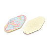 Rack Plating Alloy and Enamel Big Pendants X1-ENAM-T021-29J-2