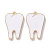 Alloy Enamel Pendants ENAM-O001-11F-G-1