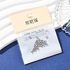 SHEGRACE Brass Crimp Beads XGRPCH339-188P-6