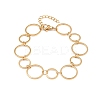 304 Stainless Steel Link Chain Bracelets for Women BJEW-P373-03C-G-5