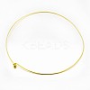 Brass Necklace Making BJEW-F132-01G-1