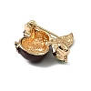 Light Golden Alloy Enamel Brooch LS-JEWB-K018-32B-KCG-2