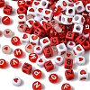 200Pcs Mixed Style and Shapes Acrylic Beads OACR-FS0001-68D-1