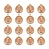 Golden Plated Alloy Enamel Charms LS-ENAM-S118-06I-2