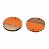 Resin & Wood Pendants RESI-S358-02B-27-3