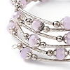 Fashion Glass Beads Wrap Bracelets BJEW-JB04989-5