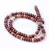 Natural Red Jasper Beads Strands X-G-R403-4x6-06-2