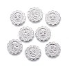 304 Stainless Steel Cabochons LS-STAS-P245-14P-1