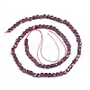 Natural Ruby Beads Strands G-E560-A06-4mm-2