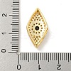 Brass Micro Pave Clear Cubic Zirconia Beads KK-G493-10G-01-3