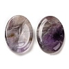 Natural Amethyst Oval Worry Stone G-R487-01F-2