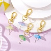 Umbrella Acrylic Pendant Decorations HJEW-JM02963-1