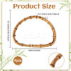 Bamboo Stick D Ring Bag Handles PURS-WH0816-004-2