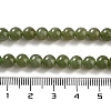 Natural Nephrite Jade/Hetian Jade Beads Strands G-NH0005-030C-5