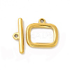 Ion Plating(IP) 304 Stainless Steel Toggle Clasps STAS-F290-02G-1