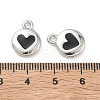 Alloy Enamel Pendants FIND-D044-12P-02-3