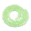 Faceted Bicone Opal Beads Strands LS-EGLA-P017-01A-2