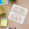 Plastic Reusable Drawing Painting Stencils Templates DIY-WH0172-176-3