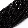 Dyed Natural Malaysia Jade Rondelle Beads Strands X-G-E316-2x4mm-08-3