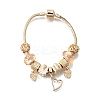 Alloy Enamel European Beads Charm Bracelets BJEW-F495-07G-2