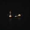 304 Stainless Steel Round Ball Stud Earrings for Women GN4839-4