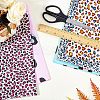 Printed Leopard Print Pattern Fabric AJEW-FG0001-16-5