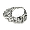 Tibetan Style Alloy Wing Large Pendants LS-TIBEP-S100-AS-RS-3