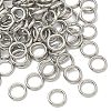 Alloy Soldered Closed Jump Rings X-PALLOY-H039-P-2