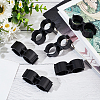Plastic Double Pipe Clamps LS-FIND-WH0036-40-5