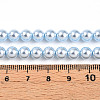 Baking Paint Pearlized Glass Pearl Bead Strands HY-N002-6mm-A05-5