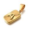 304 Stainless Steel Pendants STAS-S161-01A-G-2