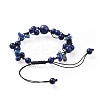 Adjustable Nylon Cord Braided Bead Bracelets BJEW-JB04602-05-3