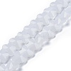 Imitation Jade Glass Beads Strands EGLA-L045-I-A08-1