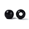 Natural Black Onyx European Beads G-Q602-09B-12-2