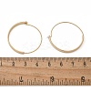 304 Stainless Steel Ring Hoop Earrings for Women X-EJEW-Q781-04G-3