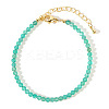 Natural Green Aventurine Beaded Bracelets for Women UZ0240-4