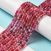 Natural Agate Beads Strands G-G079-A01-01-2