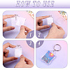 20Pcs Acrylic Photo Frame Keychains AJEW-TA0003-60-5