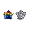 Rainbow Resin Cabochons CRES-Q197-46-3