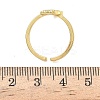 304 Stainless Steel Cubic Zirconia Cuff Open Rings for Women LS-RJEW-Z122-02G-01-5