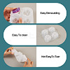  3Pcs 3 Style Paw Print Shape DIY Silicone Molds DIY-TA0005-22-13