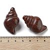 Natural Sesame Jasper Carved Figurines DJEW-L023-H19-3